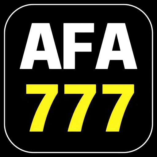 Imagem promocional da AFA777 mostrando a plataforma e suas vantagens